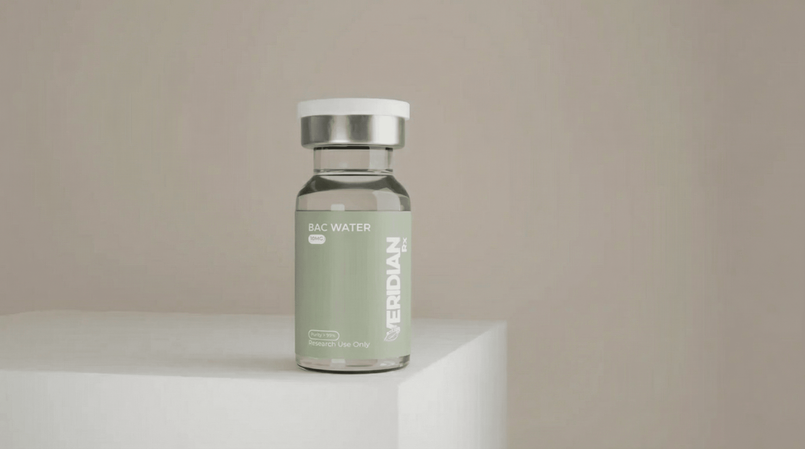 Lyophilized research vial · laboratory reference material