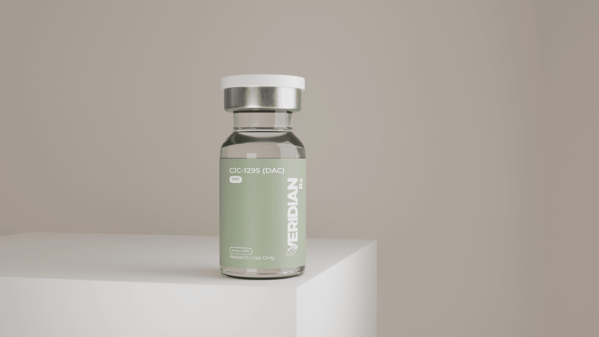 Lyophilized research vial · laboratory reference material